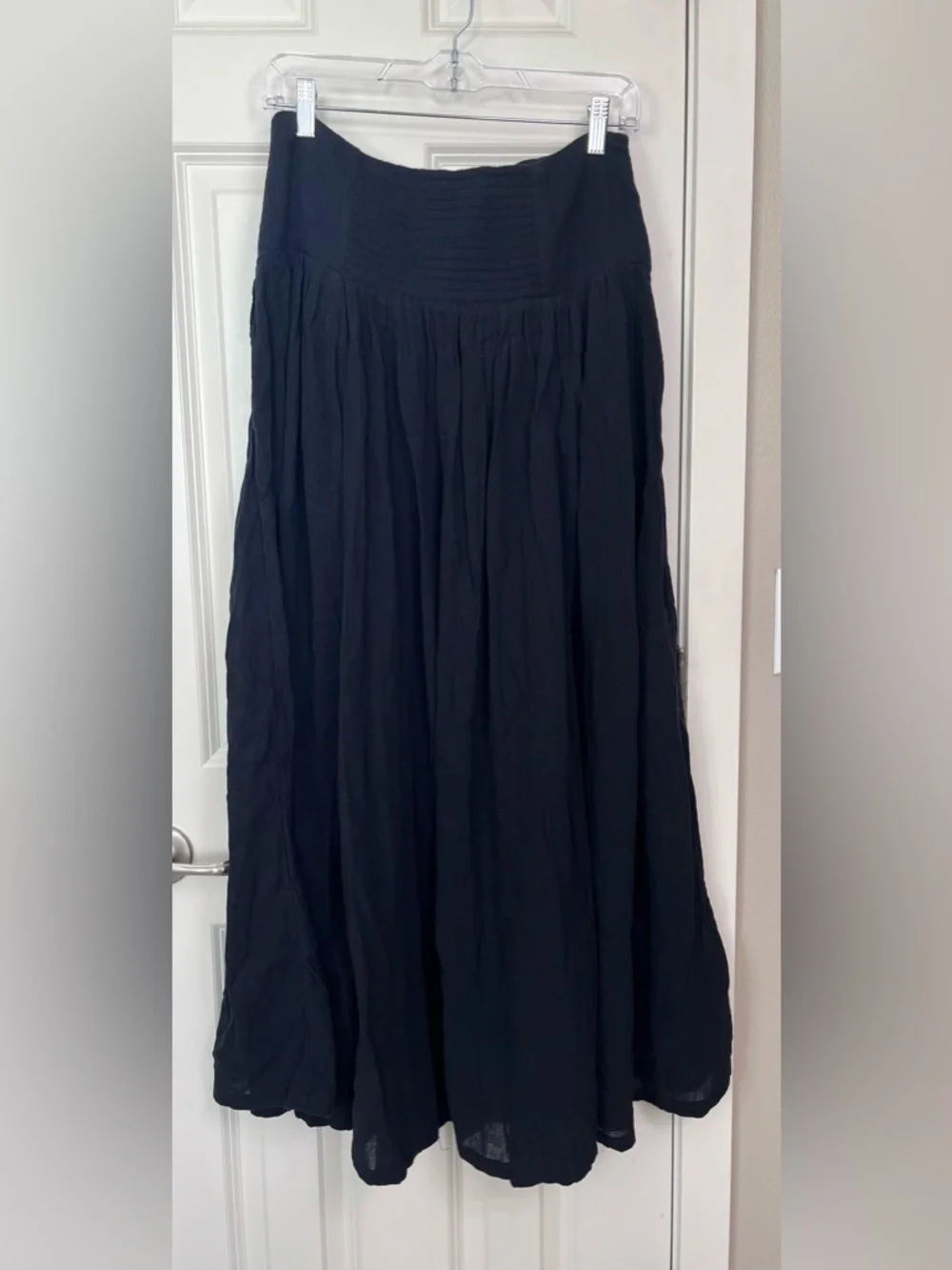 Free People Maxi Skirt (L) and Cropped Long Sleeve Top (L) Set NWOT - Picture 5 of 6